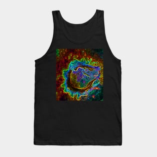 Black Panther Art - Glowing Edges 128 Tank Top